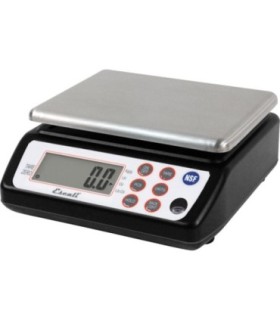 San Jamar Square Professional Digital Scale 33 lbs/ 15 kg x1g