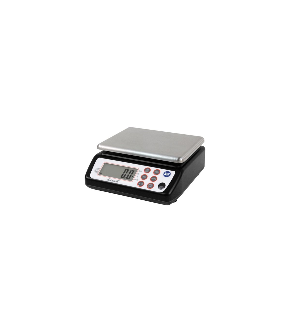 San Jamar Square Professional Digital Scale 33 lbs/ 15 kg x1g