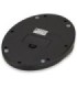 San Jamar Round Professional Digital Scale 11 Lb / 5 Kg - Black