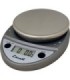 San Jamar Round Professional Digital Scale 11 Lb/5 Kg - Metallic