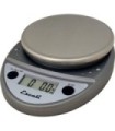 San Jamar Round Professional Digital Scale 11 Lb/5 Kg - Metallic
