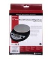 San Jamar Round Professional Digital Scale 11 Lb / 5 Kg - Red