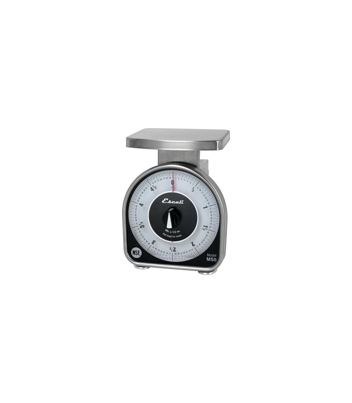 San Jamar Mechanical Dial Scale, 5 Lb / 80 Oz