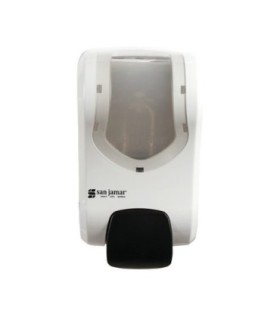 San Jamar Soap Dispenser - Bulk Foam Soap 825 mL - White/Clear