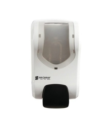 San Jamar Soap Dispenser - Bulk Foam Soap 825 mL - White/Clear