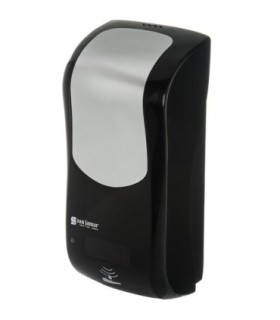 San Jamar Hybrid Soap Dispenser-Bulk 900 ml-Black/StainlessLook