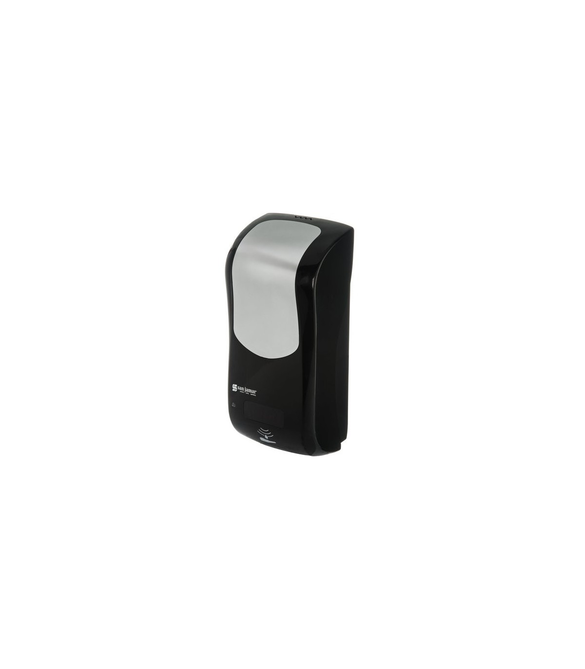 San Jamar Hybrid Soap Dispenser-Bulk 900 ml-Black/StainlessLook