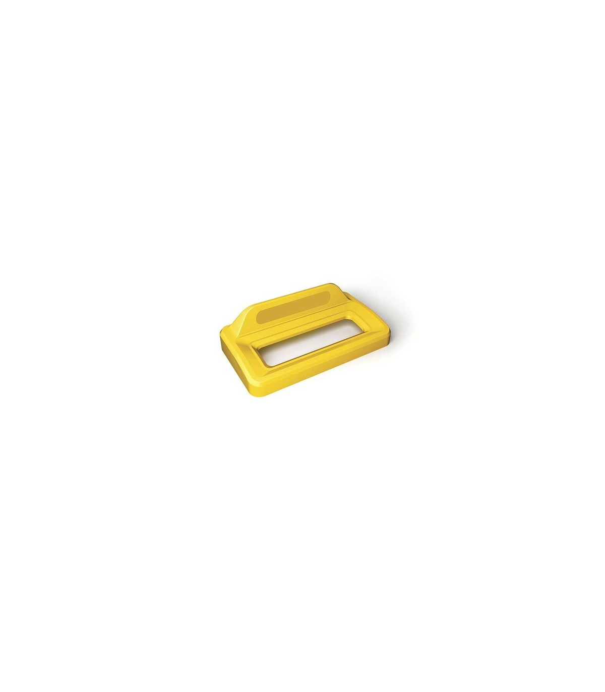Rubbermaid FG2031818 Final Sale: Slim Jim Horizontal Lid Open Top - Yellow, Price Per EA - FG2031818 -  - [unit price]