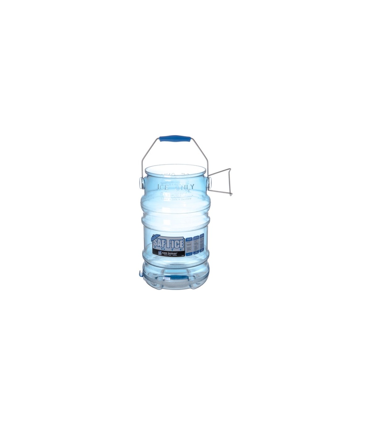 San Jamar Saf-T-Ice Tote - 6 Gallons