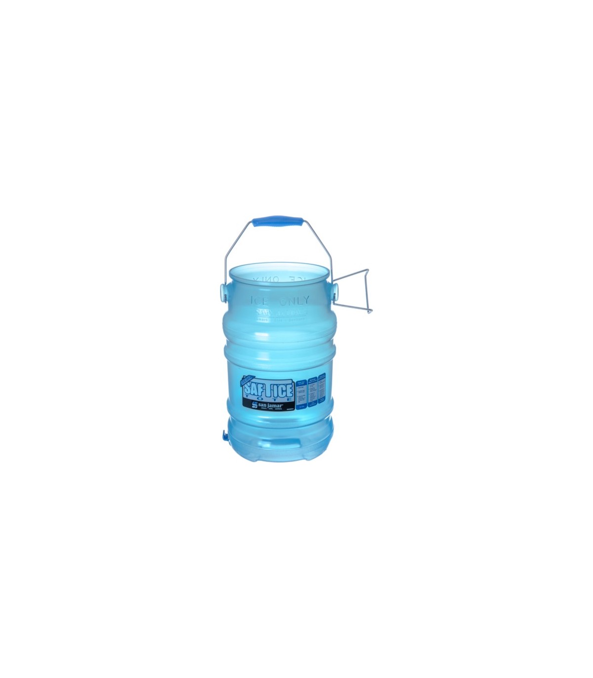 San Jamar BPA Free Saf-T-Ice Tote - 6 Gallons