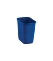 Rubbermaid FG2031824 Final Sale: Wastebasket 28Qt - Blue, Price Per EA