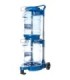 San Jamar Saf-T-Ice Cart for use with (2) Saf-T-Ice SI6000