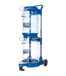 San Jamar Saf-T-Ice Cart for use with (2) Saf-T-Ice SI6000