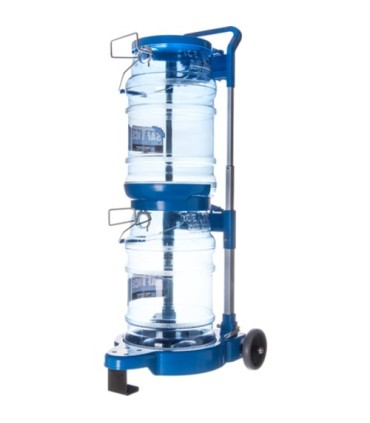 San Jamar Saf-T-Ice Cart for use with (2) Saf-T-Ice SI6000