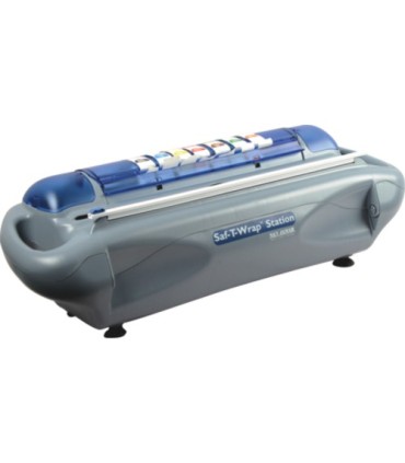 San Jamar Saf-T-Wrap Station-Film/Foil/Date Label w/Cutter
