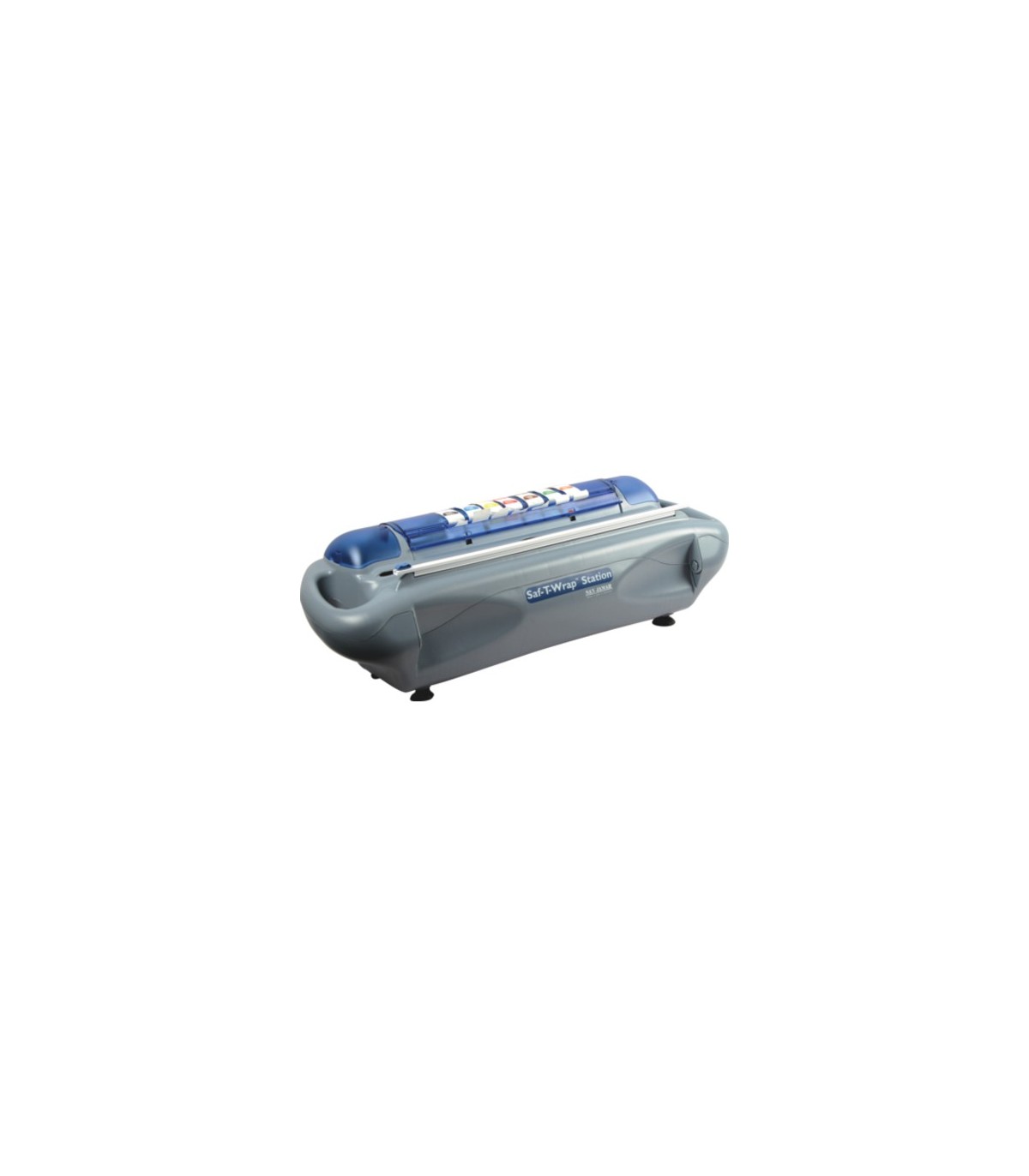 San Jamar Saf-T-Wrap Station-Film/Foil/Date Label w/Cutter