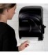 San Jamar Touch -Lever Towel-w/Auto Transfer-Oceans-Black