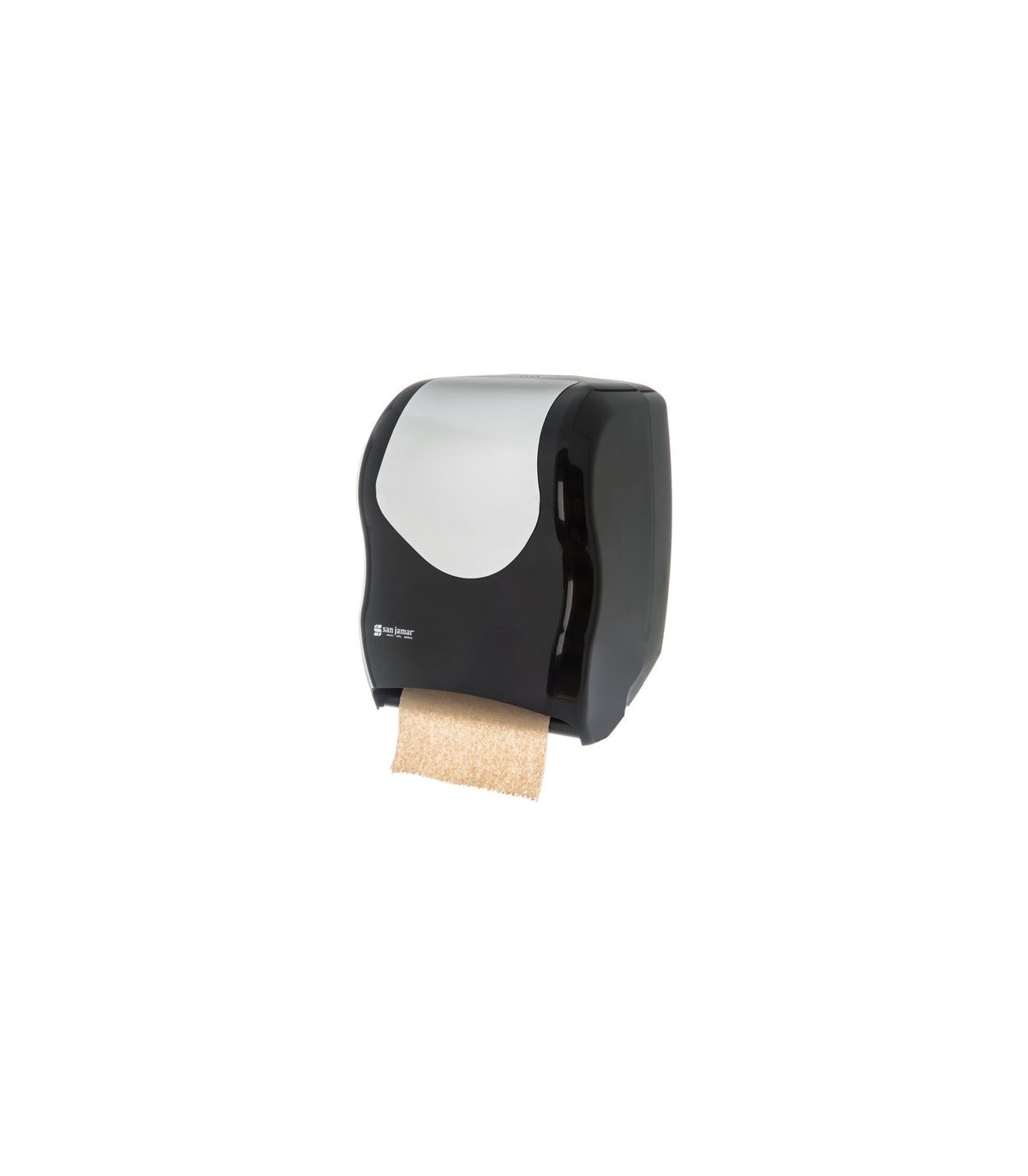 San Jamar Tear-N-Dry - Electronic Touchlss - Summit -Blk/SS Look