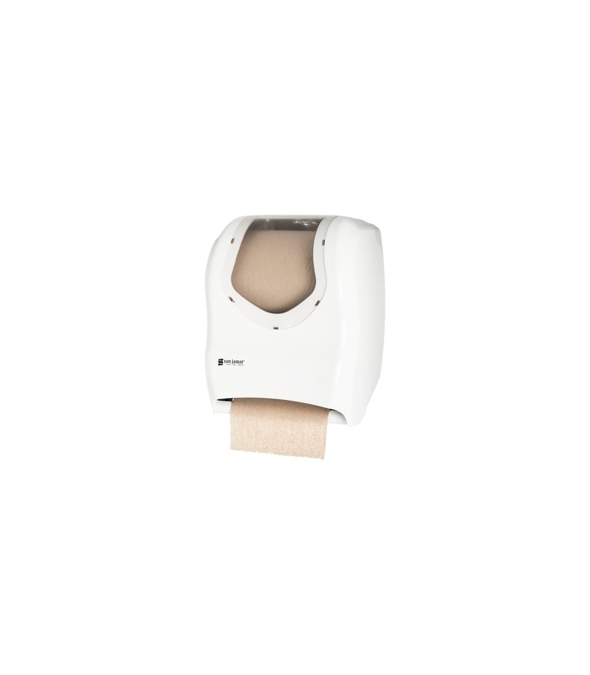 San Jamar Tear-N-Dry - Electronic Touchless - Summit - Wht/Clear