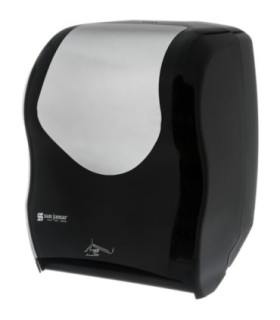 San Jamar Smart System w/IQ Sensor - Summit - Blk/SS Look