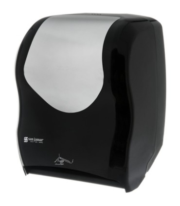 San Jamar Smart System w/IQ Sensor - Summit - Blk/SS Look