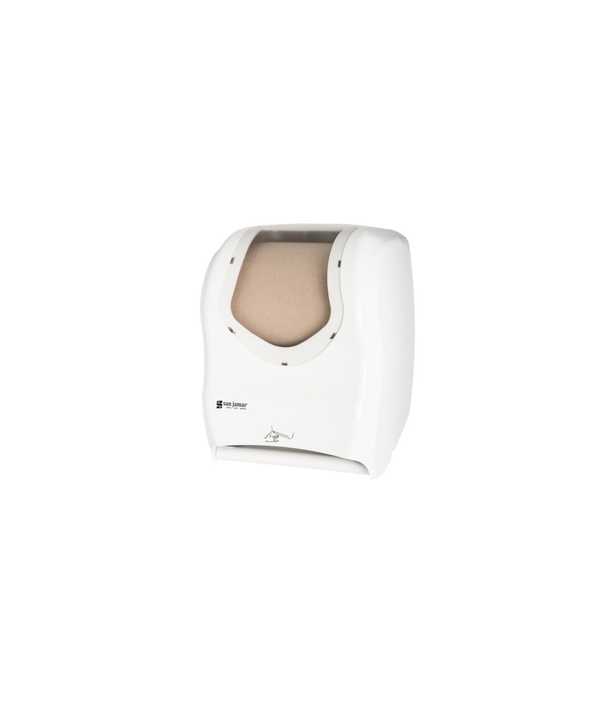 San Jamar Smart System w/IQ Sensor - Summit - White / Clear