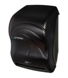 San Jamar NoTouch RollTowel-Smart w/IQ Sensor - Oceans - Black