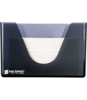 San Jamar Folded Towel- Countertop Towel - Black