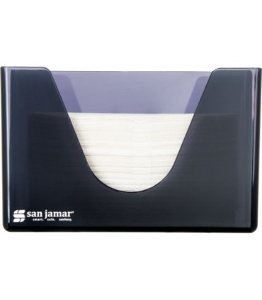 San Jamar Folded Towel- Countertop Towel - Black