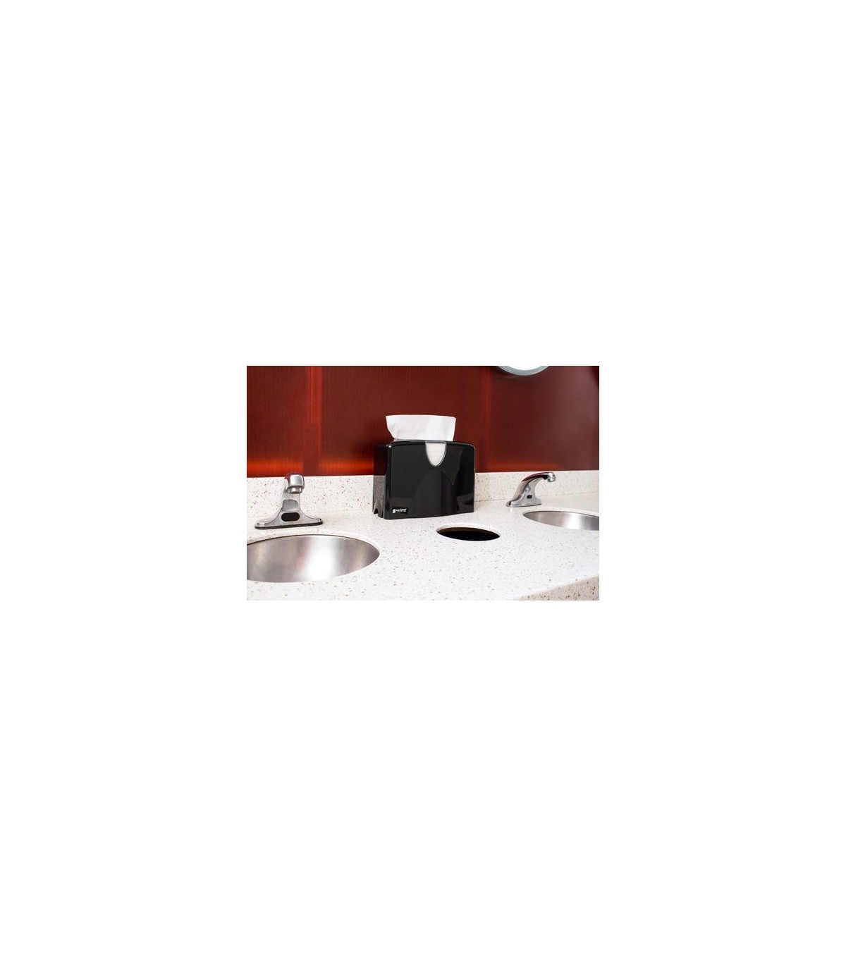 San Jamar Countertop Towel Dispenser - Black