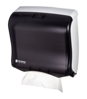 San Jamar Fusion Multifold/C-Fold Towel - Black