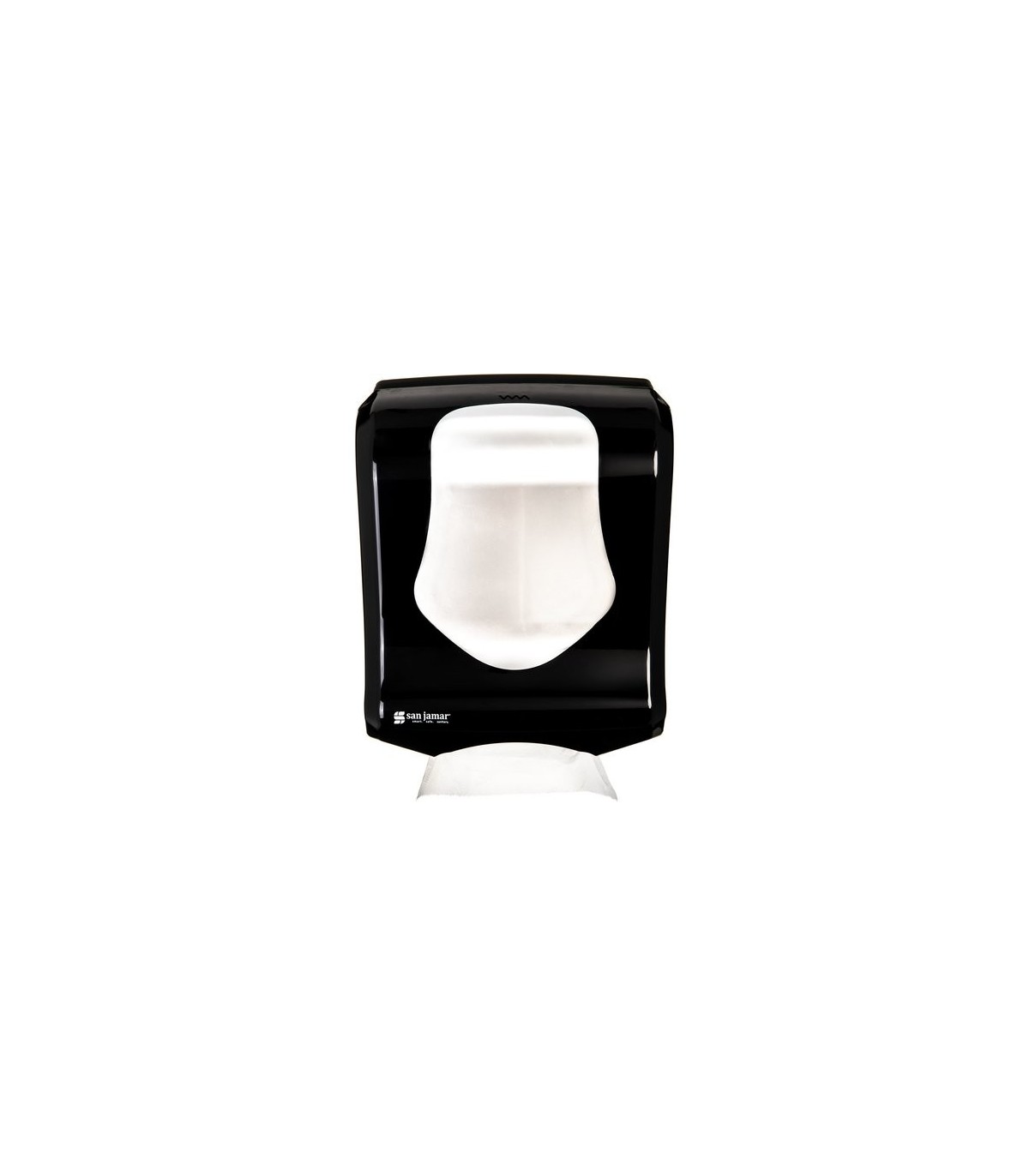 San Jamar Ultrafold Multifold/C-Fold Towel -SUMMIT -Blk/SS Look