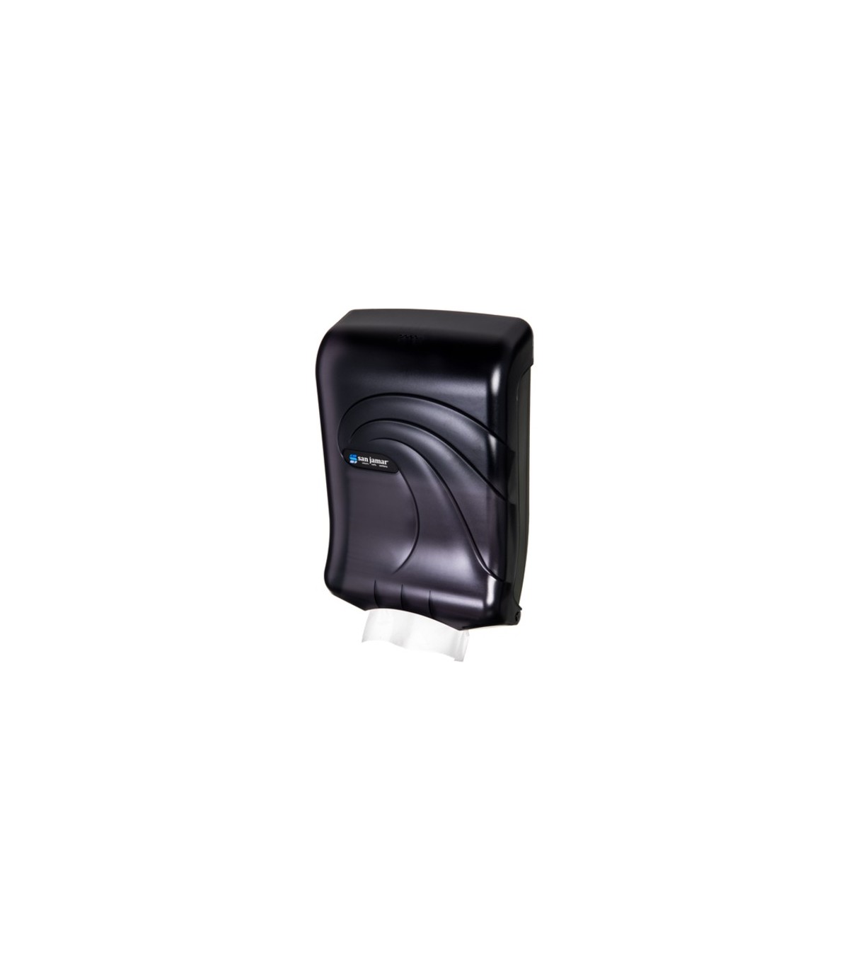 San Jamar Large Cap Multifold/C-Fold Towel - Oceans - Black