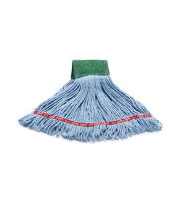 Rubbermaid FG2036134 Final Sale: Wet Mop -Web Foot Blend Scrubbing 24oz-Blu, Price Per EA - FG2036134 -  - [unit price]