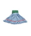 Rubbermaid FG2036134 Final Sale: Wet Mop -Web Foot Blend Scrubbing 24oz-Blu, Price Per EA