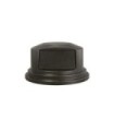 Rubbermaid FG2044040 SOP: Dome Top - Fits Brute 55G - Black[2655], Price Per EA