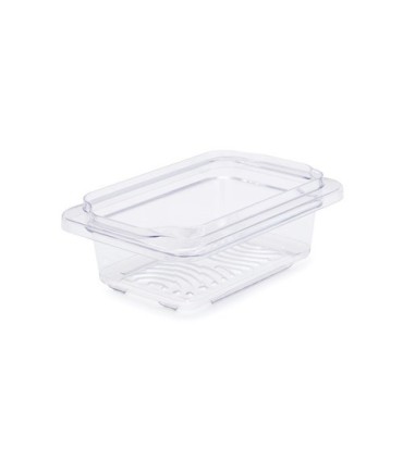 Rubbermaid FG2052935 OBS: FreshWorks Produce Saver - Base Only 3G - Clear, Price Per EA - FG2052935 -  - [unit price]