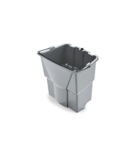 Rubbermaid FG2064905 OBS: Wave Brake 2.0 - Dirty Water Bucket Only Fit 35qt-Gray, Price Per EA - FG2064905 -  - [unit price]