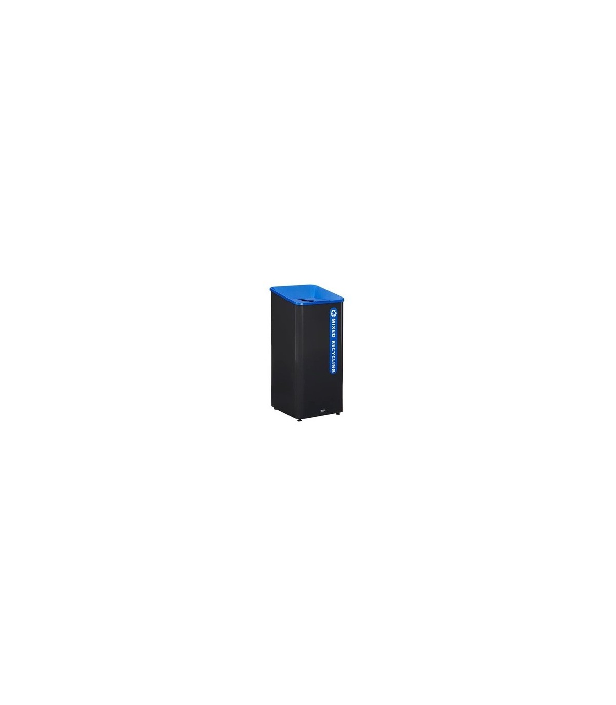 Rubbermaid FG2078980 SOP: Sustain - Recycling Station - 23G - MixRecyc -Blk/Blu, Price Per EA - FG2078980 -  - [unit price]