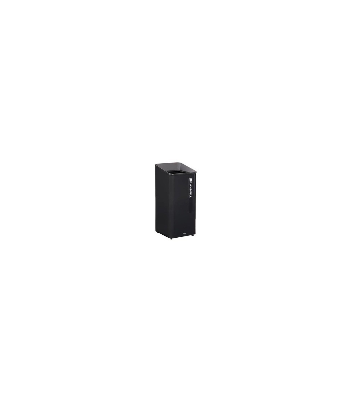 Rubbermaid FG2078988 SOP: Sustain - Recycling Station - 23G - Landfill -Blk/Char, Price Per EA - FG2078988 -  - [unit price]