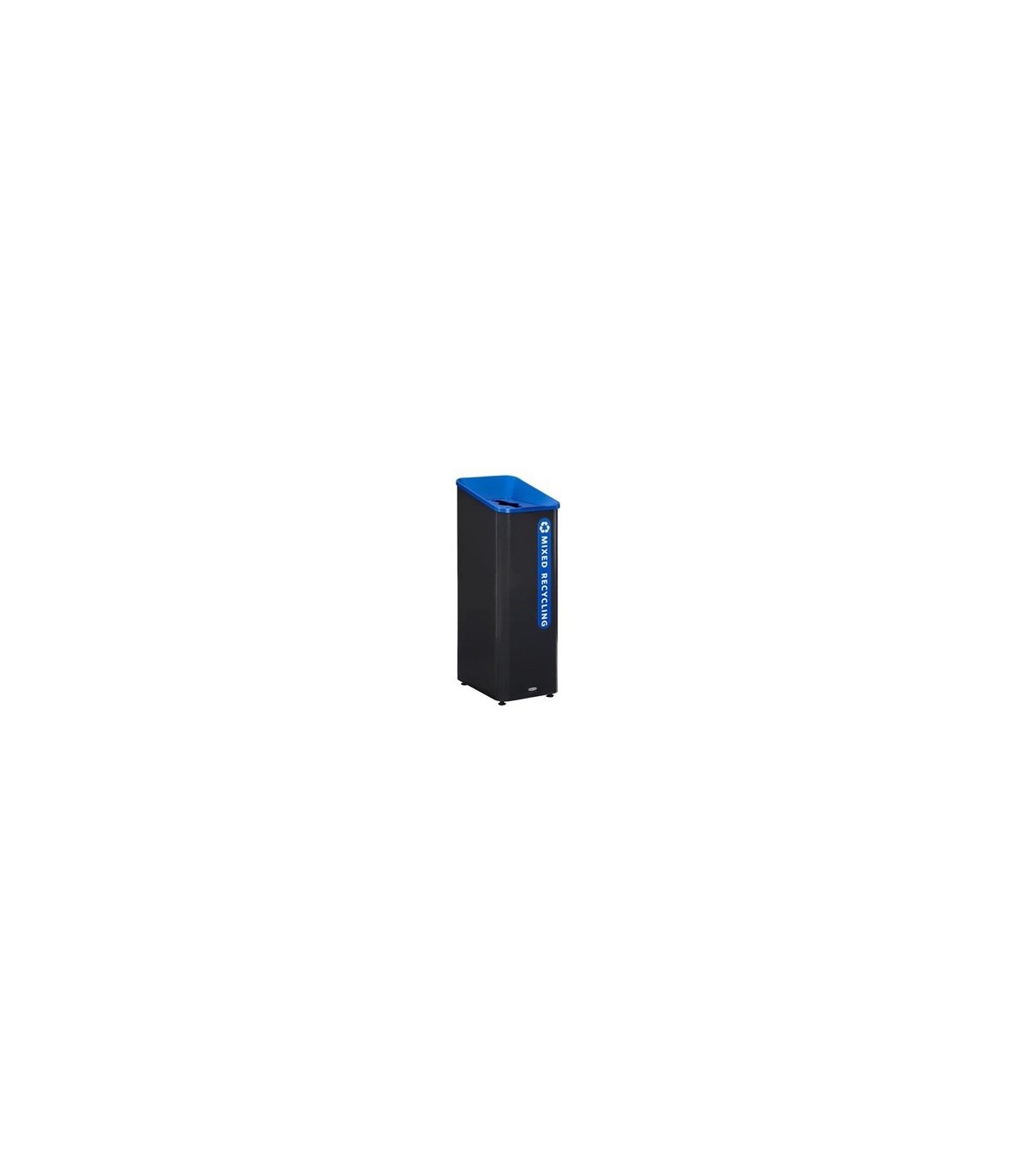 Rubbermaid FG2078994 SOP: Sustain - Recycling Station - 15G - Mix Recyc- Blk/Blu, Price Per EA - FG2078994 -  - [unit price]
