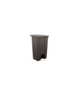 Rubbermaid FG2089821 SOP: Step On - Legacy Mobile Waste Container 23G - Black, Price Per EA - FG2089821 -  - [unit price]