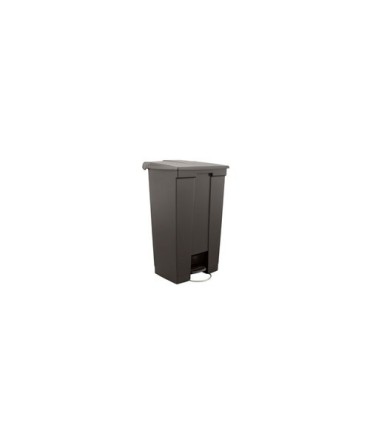 Rubbermaid FG2089821 SOP: Step On - Legacy Mobile Waste Container 23G - Black, Price Per EA - FG2089821 -  - [unit price]