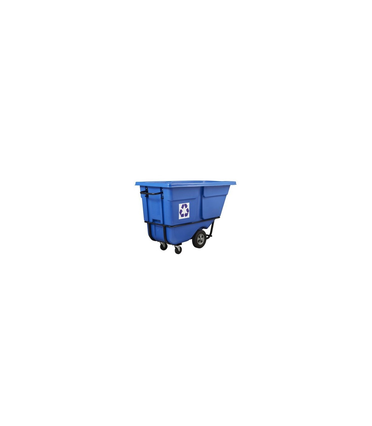 Rubbermaid FG2089826 SOP: Truck - Tilt S-Duty 1250lbs/1cuyd w/Recycle-Blue[1315], Price Per EA - FG2089826 -  - [unit price]