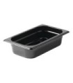 Rubbermaid FG210P00BLA Final Sale: Hot Food Pan - 1/4 Size - 2 1/2" Depth - Bl, Price Per EA