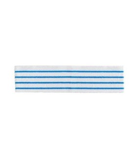 Rubbermaid FG2134282 Microfiber - Disposable Pad 18"3/50ct-Wht/Blu[1822352], Price Per CS - FG2134282 -  - [unit price]