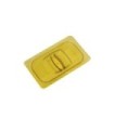 Rubbermaid FG214P86AMBR Final Sale: Food Pan - Hot Notched Cover 1/4 Size-Amb, Price Per EA