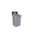 Rubbermaid FG2171554 Slim Jim Station - 1 Stream Landfill 33G - Black, Price Per EA - FG2171554 -  - [unit price]
