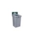 Rubbermaid FG2171555 Slim Jim Station - 1 Stream Compost 33G - Green, Price Per EA - FG2171555 -  - [unit price]