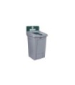 Rubbermaid FG2171555 Slim Jim Station - 1 Stream Compost 33G - Green, Price Per EA